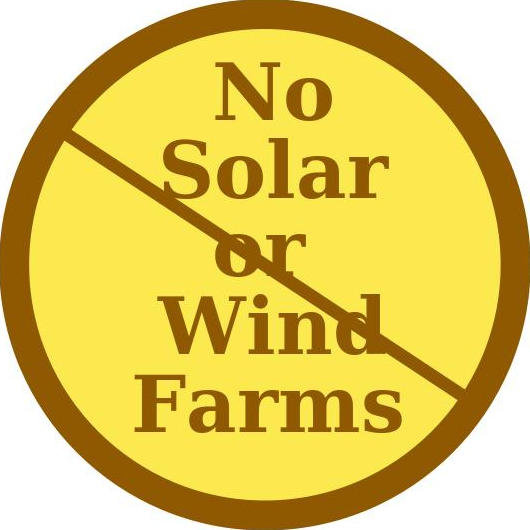 No Solar or Wind on Farmland